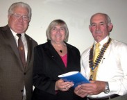 Ann Hallaways is made a member.
