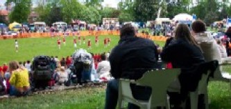 Judges view of the majorettes at our Gala in May 2007