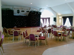 New Brookhouse Club and the stage
