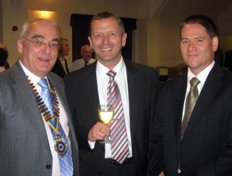 President William with Mark Skipper and Neil Jarman of Northern Ballet