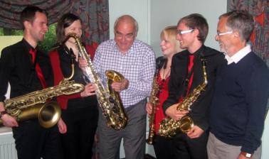 Sax quartet May 2012