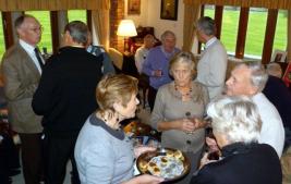 The Christmas Miscellany party in full swing