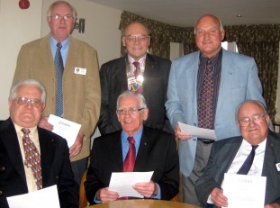 Mock interview certificates for Rotarians