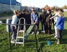 Outward Bound students in training