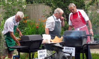 Rotarians Edge, Southall and Rhodes do the business